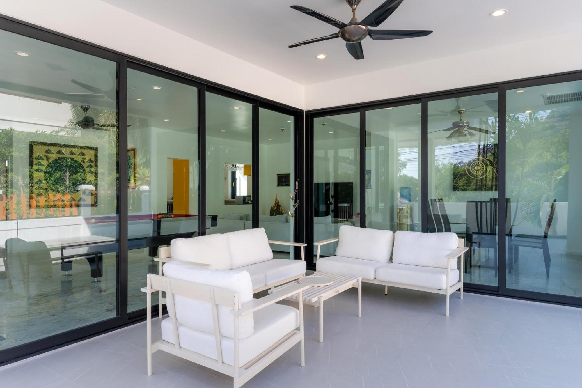 Stunning Villa With Pool And Tropical Garden Хуа Хин Екстериор снимка